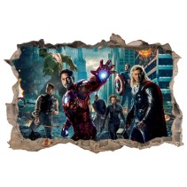 Vinilos y pegatinas los vengadores 3d